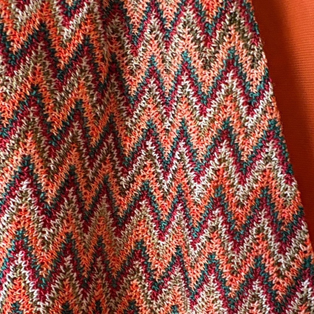 Ramy Brook Rust Patterned Mini Dress - Picture 5 of 7